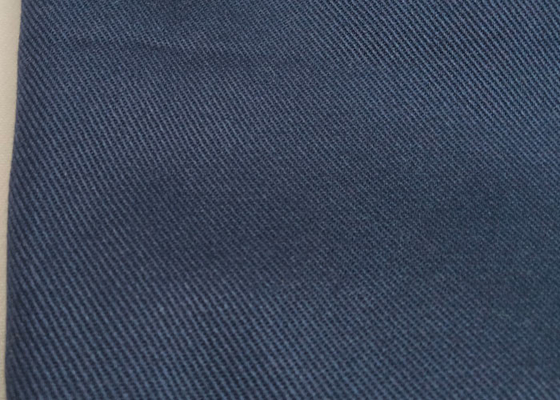 Polyester Cotton Woven Dark Anti Static Fabric Gas Station Work Clothes 20*16